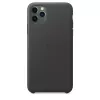 Pokrowiec Apple iPhone 11 Pro Max skórzany czarny