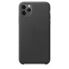 Pokrowiec Apple iPhone 11 Pro Max skórzany czarny