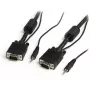 StarTech.com 5m koncentryczny wysokorozdzielczy kabel monitorowy VGA z dźwiękiem HD15 M/M