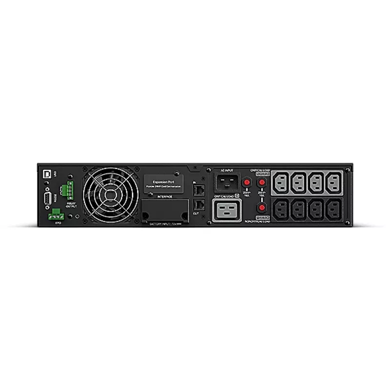CyberPower OL2200ERTXL2U zasilacz awaryjny (UPS) z podwójną konwersją (Online) 2,2 kVA 2000 W 9 gniazd AC