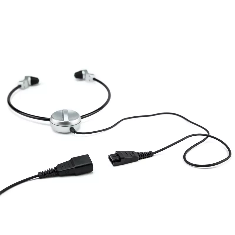 Słuchawki Grundig Swingphone 568 przewodowe podbródkowe czarne, srebrne