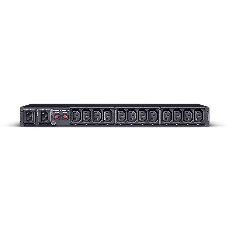 CyberPower PDU24004 jednostka dystrybucji zasilania (PDU) 12 gniazd AC 1U czarna