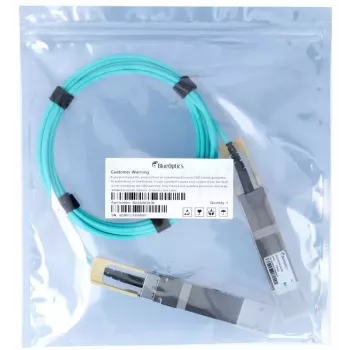 BlueOptics QDD-400G-AOC-3M-BO kabel światłowodowy InfiniBand 3m QSFP-DD Męski