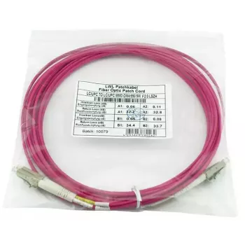 Kabel światłowodowy BlueOptics QK734A-BO InfiniBand 5 m LC OM4