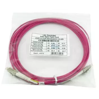 BlueOptics QK736A-BO InfiniBand kabel światłowodowy 30 m LC fioletowy