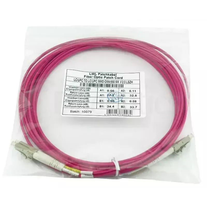 BlueOptics QK736A-BO InfiniBand kabel światłowodowy 30 m LC fioletowy