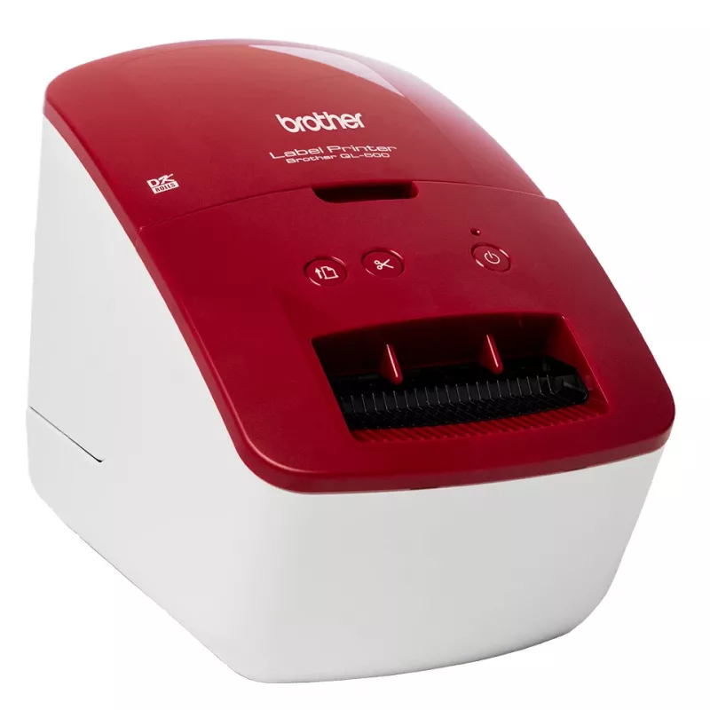 Drukarka etykiet Brother QL-600RXX1 Termiczna bezpośrednia 300 x 600 DPI 71 mm/s Przewodowa DK