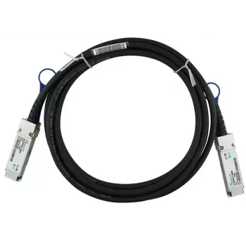 Kabel InfiniBand/światłowodowy BlueOptics QSFP28-DAC-2M-PS-BL 2m Męski/Męski