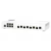 QNAP QSW-M2106-4C przełącznik sieciowy Zarządzalny L2 2.5G Ethernet (100/1000/2500) Biały