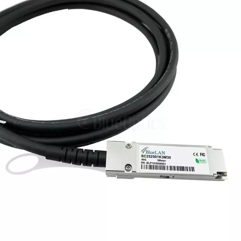 BlueOptics QTAPCABLE1M kabel światłowodowy InfiniBand 1 m QSFP Męski/Męski