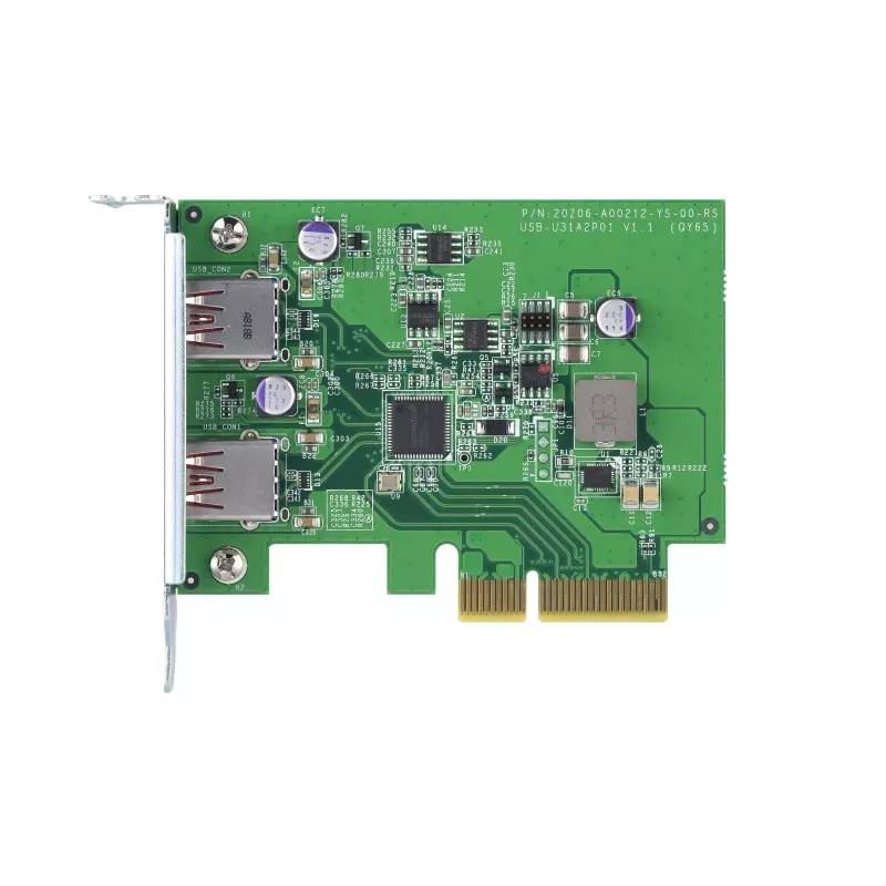 Karta rozszerzeń QNAP QXP-10G2U3A Wewnętrzna USB 3.2 Gen 2 (3.1 Gen 2)