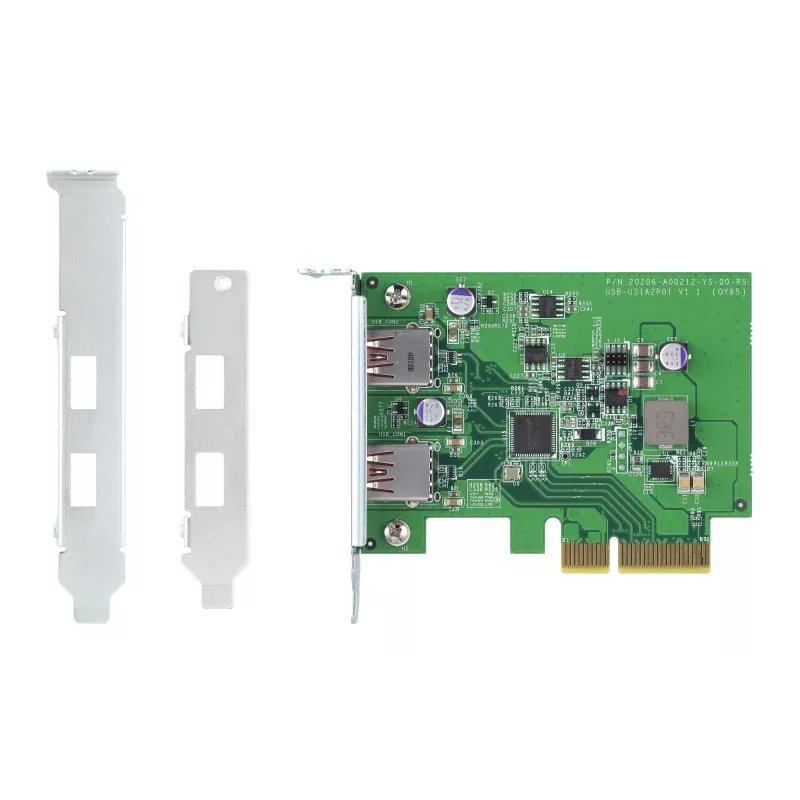 Karta rozszerzeń QNAP QXP-10G2U3A Wewnętrzna USB 3.2 Gen 2 (3.1 Gen 2)