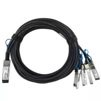 BlueOptics SC282701L5M26 kabel światłowodowy InfiniBand 5 m QSFP28 4xSFP28 Czarny