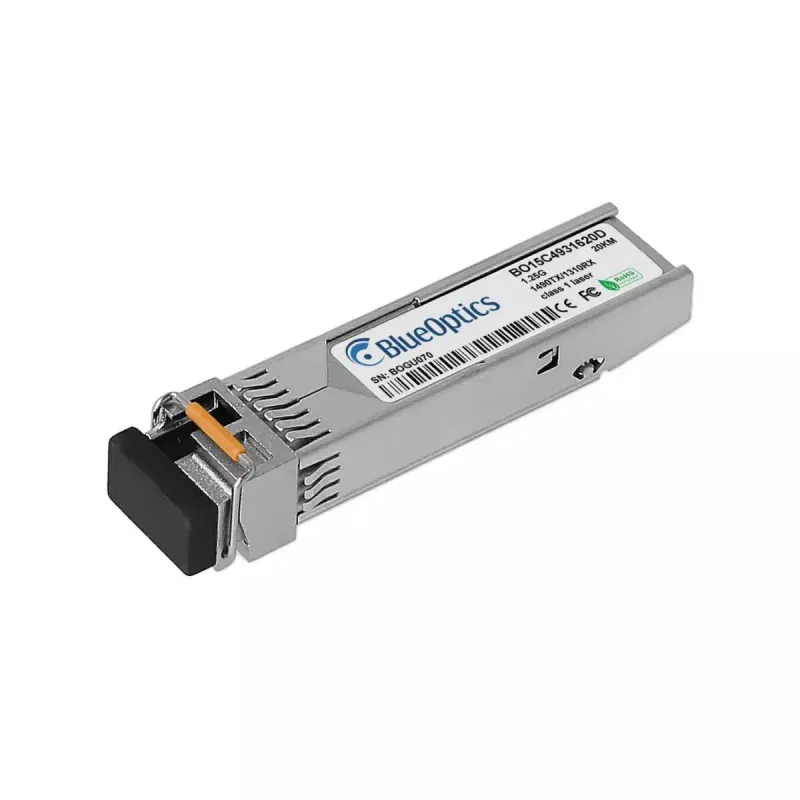 Moduł transceivera światłowodowego BlueOptics SF1G-SF14C-BO SFP LC Aluminium