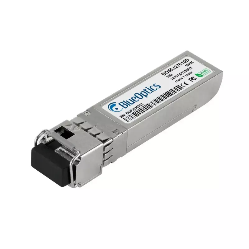 transceiver światłowodowy SFP+ BLUEOPTICS SFP10G-BX1270-BO, 10 Gbit/s, 3,3 V, obudowa metalowa