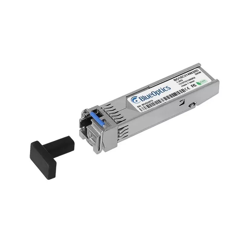 SFP transceiver module BlueOptics SFP-1G-BX10-U 1250 Mbit/s srebrny