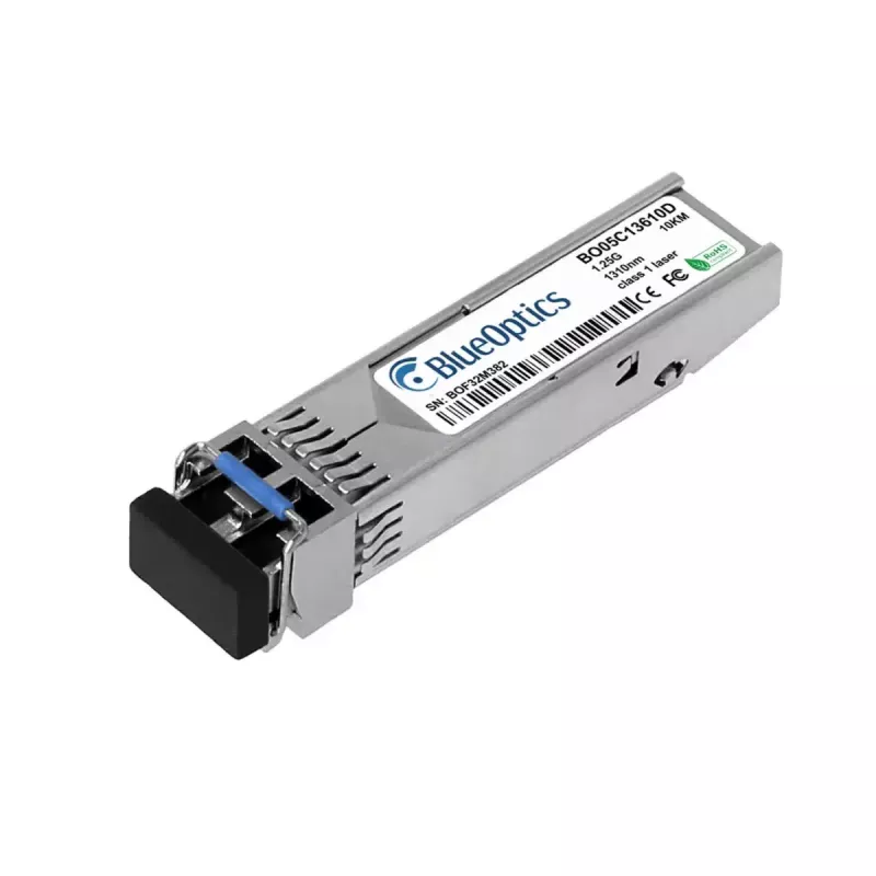 BlueOptics SFP-1G-LX-CB-BO moduł nadawczo-odbiorczy sieciowy Światłowodowy SFP LC Aluminium 20g