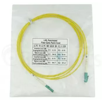 Kabel światłowodowy BlueOptics SFP2121BU30MM InfiniBand 30 m LC żółty