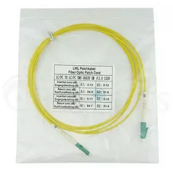 BlueOptics SFP2121BU3MM kabel światłowodowy InfiniBand 3 m LC Żółty