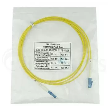 Światłowodowy kabel InfiniBand BlueOptics SFP2121BU50MK 50 m LC Żółty