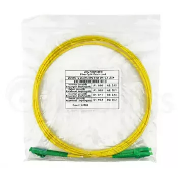BlueOptics SFP3131BU10MM InfiniBand kabel światłowodowy 10 m LC Żółty