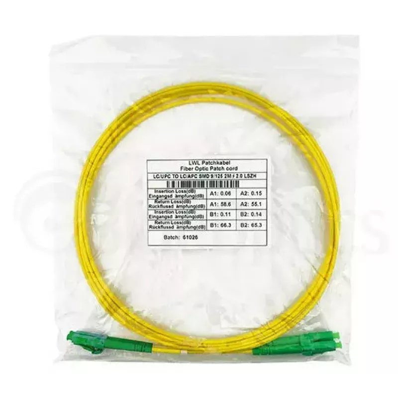 BlueOptics SFP3131BU15MM Kabel światłowodowy InfiniBand 15m LC Żółty