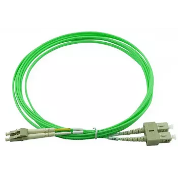 Kabel światłowodowy BlueOptics SFP3132GU15MK LC SC OM5 15 m miętowy