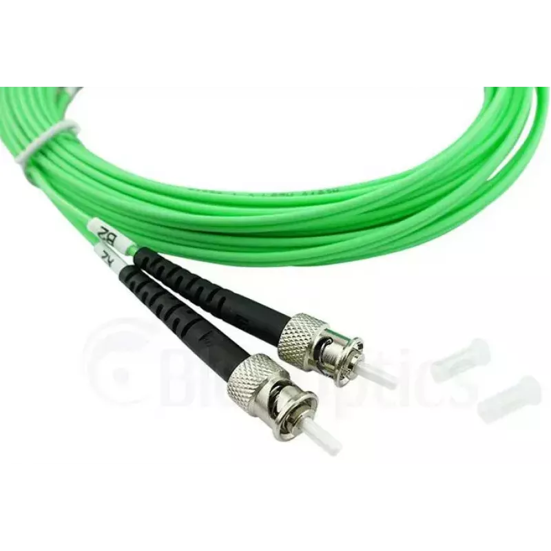 Kabel światłowodowy BlueOptics SFP3133GU10MK LC ST OM5 10 m Lime