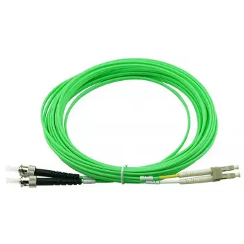 Kabel światłowodowy BlueOptics SFP3133GU10MK LC ST OM5 10 m Lime