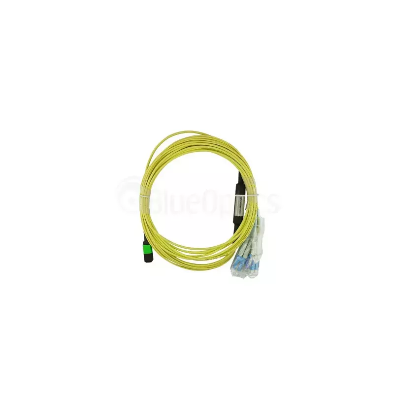 BlueOptics SFP5141BU7.5MKB światłowodowy kabel InfiniBand 7,5 m MPO/APC 4xLC/UPC