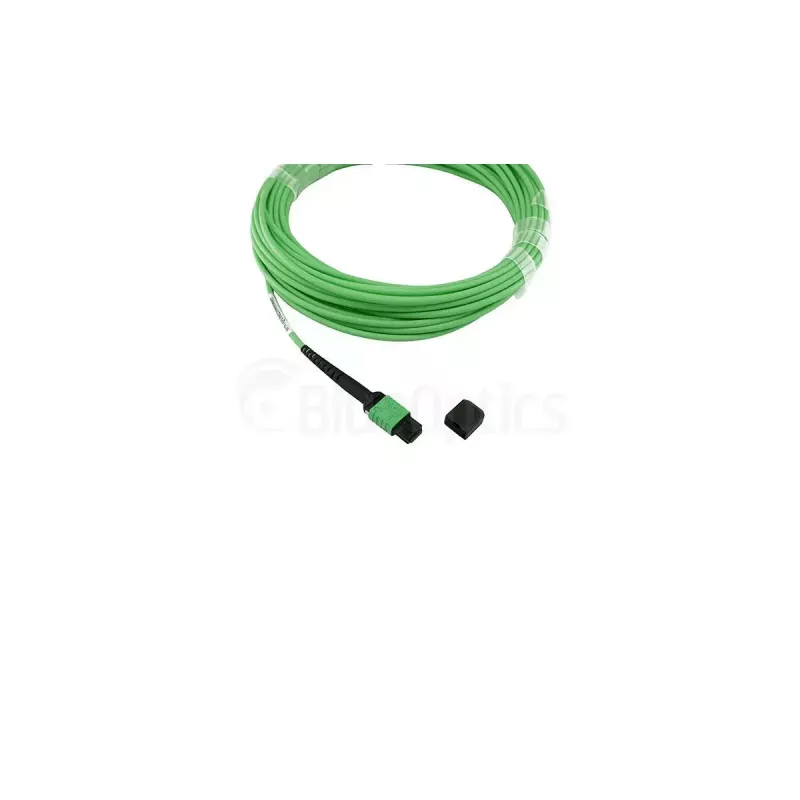 Kabel światłowodowy BlueOptics SFP5141GU2MKB MPO 4x LC OM5 2 m limonkowy