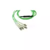 Światowodowy kabel BlueOptics SFP5141GU5MKB MPO 4x LC OM5 5m limonkowy