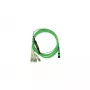 Światowodowy kabel BlueOptics SFP5141GU5MKB MPO 4x LC OM5 5m limonkowy