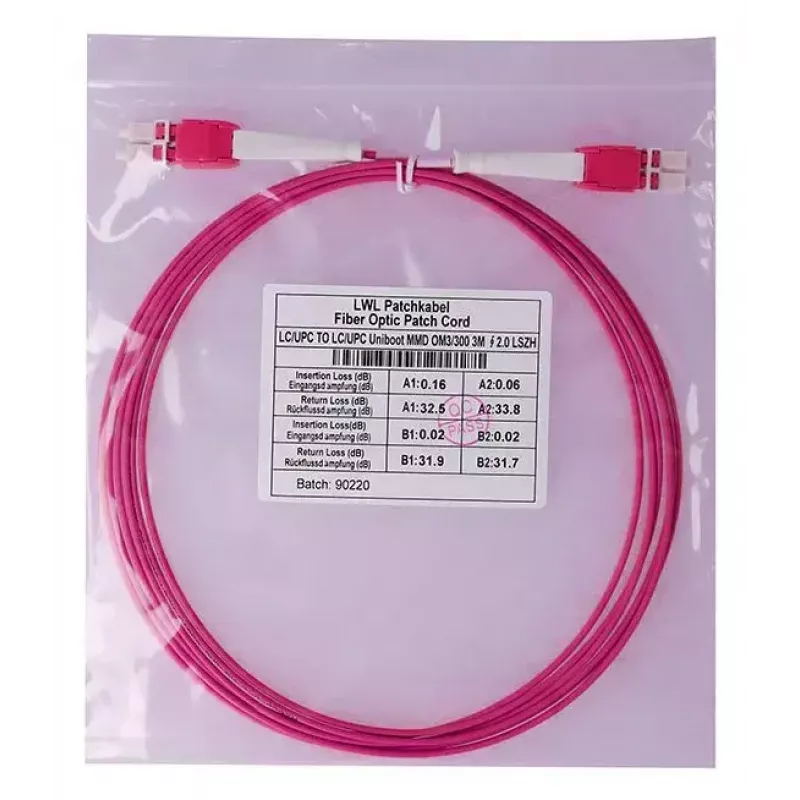 BlueOptics SFP8181FU5MK kabel światłowodowy InfiniBand 5 m LC OM4