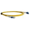 Kabel światłowodowy BlueOptics SFP9131BU1MK CS LC OS2 1 m Żółty