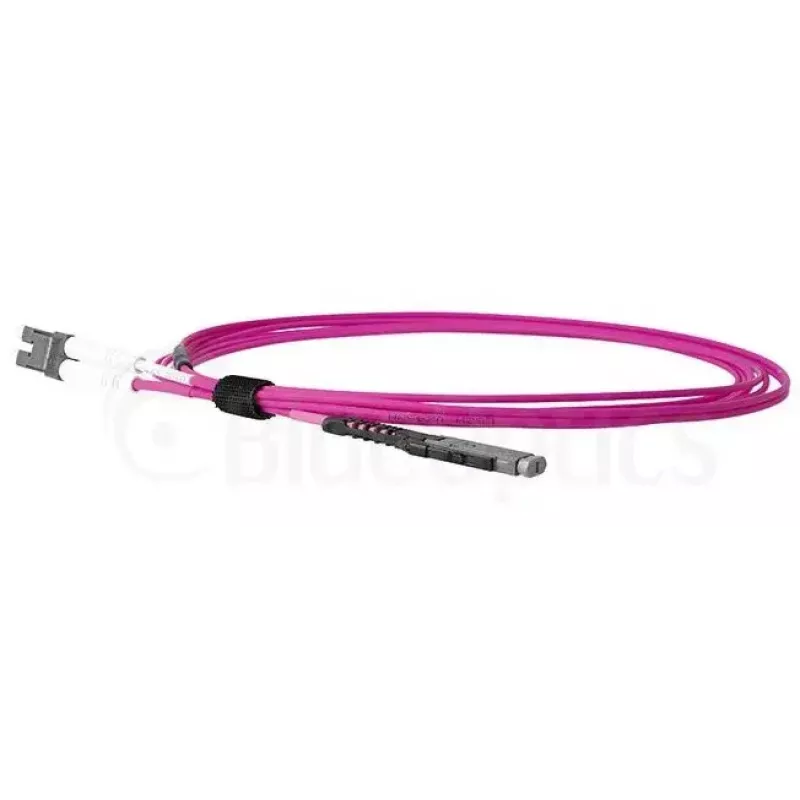 Światłowodowy kabel krosowy BlueOptics SFP9231FU2MK MDC LC OM4 2 m magenta