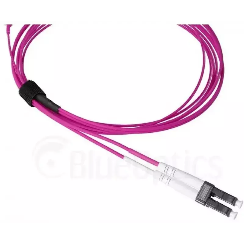 Kabel światłowodowy BlueOptics SFP9331FU0.5MK SN LC OM4 0,5 m fioletowy