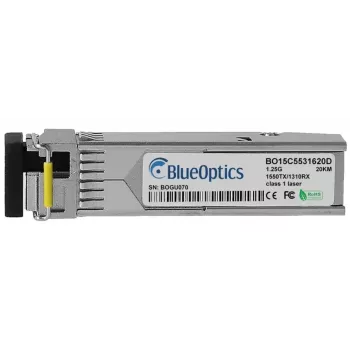 Moduł transceivera SFP BlueOptics SFP-BXD53-20KM-CO-BO 1250 Mbit/s