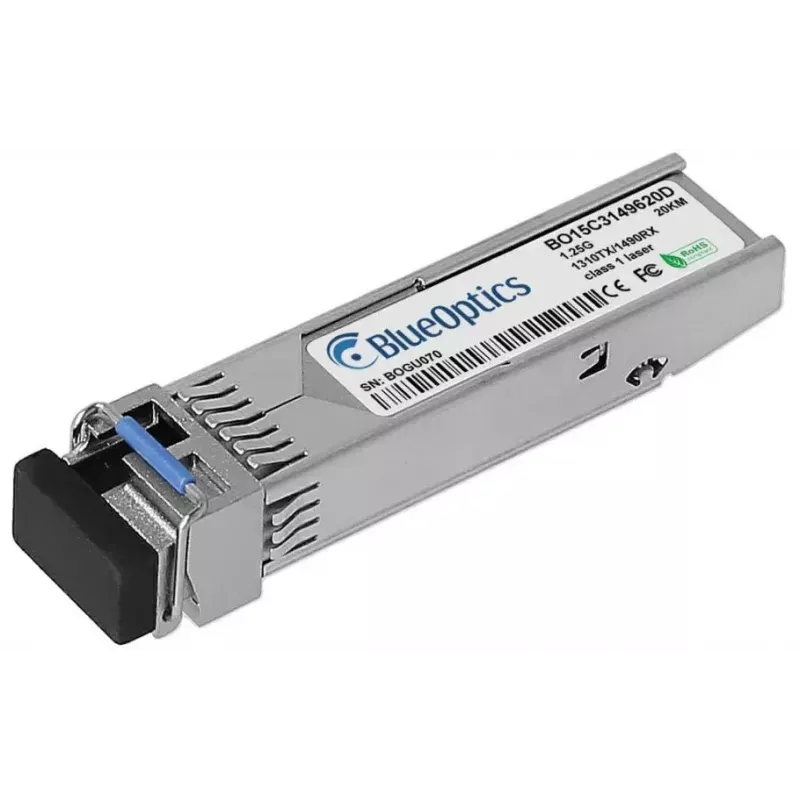 Moduł nadawczo-odbiorczy SFP BlueOptics SFP-BXU34-20KM-IX-BO 1250 Mbit/s