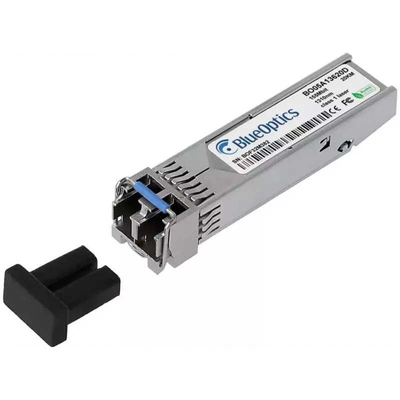 Moduł transceivera SFP BlueOptics SFP-FAST-SM/LC-BO Światłowód Złącze LC