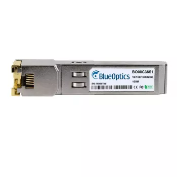 Moduł nadawczo-odbiorczy SFP miedziany BlueOptics SFPTX-BO srebrny 3 000 000 h MTBF