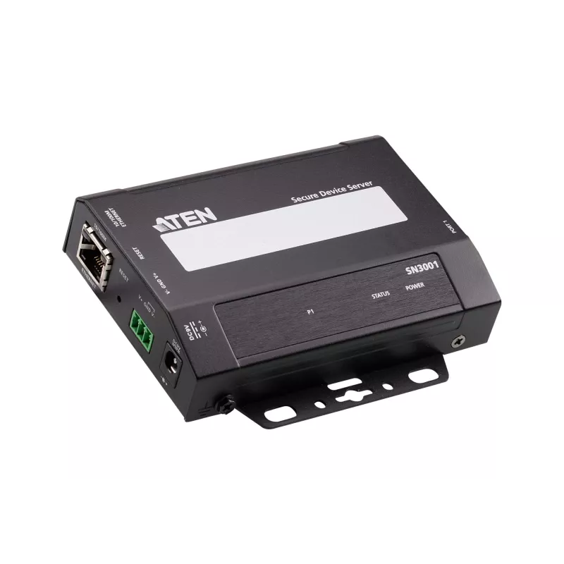 ATEN 1-Port RS-232 Secure Device Server z 10/100Base-T(X)