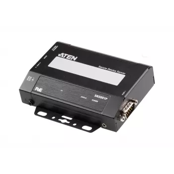 ATEN 1-portowy bezpieczny serwer urządzeń RS-232 z PoE, 10/100Base-T(X), 210 g