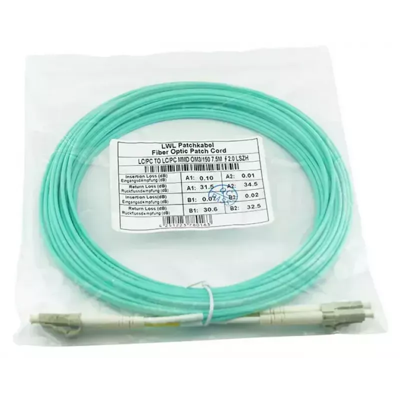 BlueOptics SRCABLE20M-BO kabel światłowodowy InfiniBand 20 m LC beżowy