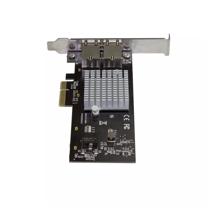 Karta sieciowa PCIe 10G z dwoma portami StarTech.com - Intel-X550AT 10GBASE-T i NBASE-T PCI Express Network Interface Adapter 10/5/2.5/1GbE Multi Gigabit Ethernet 5-prędkościowa karta NIC LAN