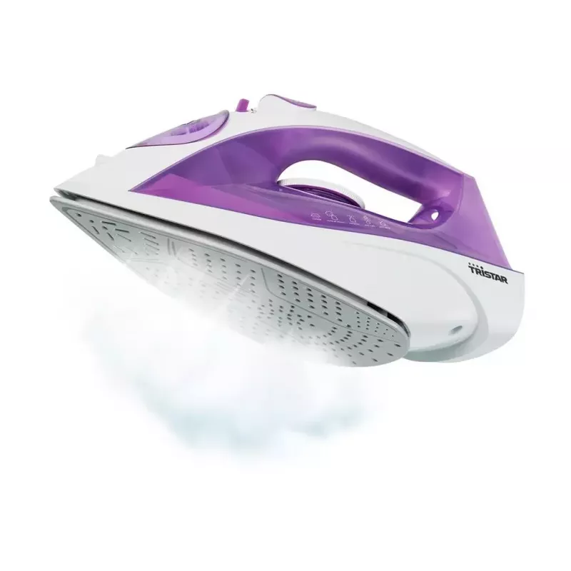 Żelazko suche i parowe Tristar ST-8350 Ceramiczna stopa 2200 W Fioletowe