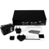 Przełącznik KVM StarTech.com 4-portowy USB DisplayPort z audio, 3840 x 2400 pikseli, czarny