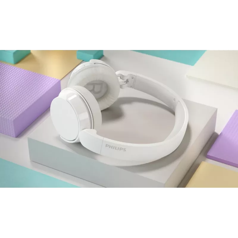Słuchawki nauszne Philips 4000 series TAH4209WT/00 Bezprzewodowe Rozmowy/Muzyka Bluetooth Białe