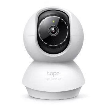 Kamera IP TP-Link Tapo C230(EU) typu Bulb do użytku wewnętrznego, rozdzielczość 2880 x 1620 pikseli, na biurko
