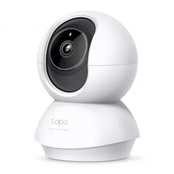 Kamera IP TP-Link Tapo C230(EU) typu Bulb do użytku wewnętrznego, rozdzielczość 2880 x 1620 pikseli, na biurko